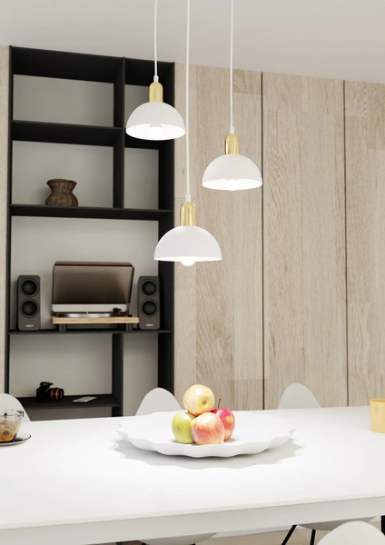 Lampa wisząca Emibig MOTO 3 PREM WH 1387/3PREM