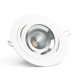 Oprawa wpuszczana PRESCO RO 6W ciepła 3000K śr. 9,2cm