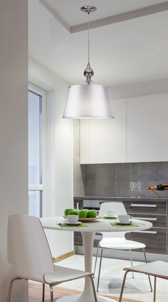 Lampa wisząca PRIMA, 31-03690, chrom/srebrny, 1x60W E27