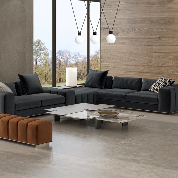 Lampa wisząca CAPRI, MLP8818, czarny/biały, 3x7W G9