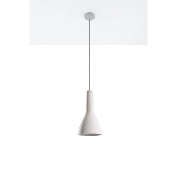 Betonowa lampa wisząca EMPOLI SL.0280 1xE27 szara