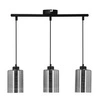 Lampa wisząca COX 33-53886 czarny/chrom 3x60W E27