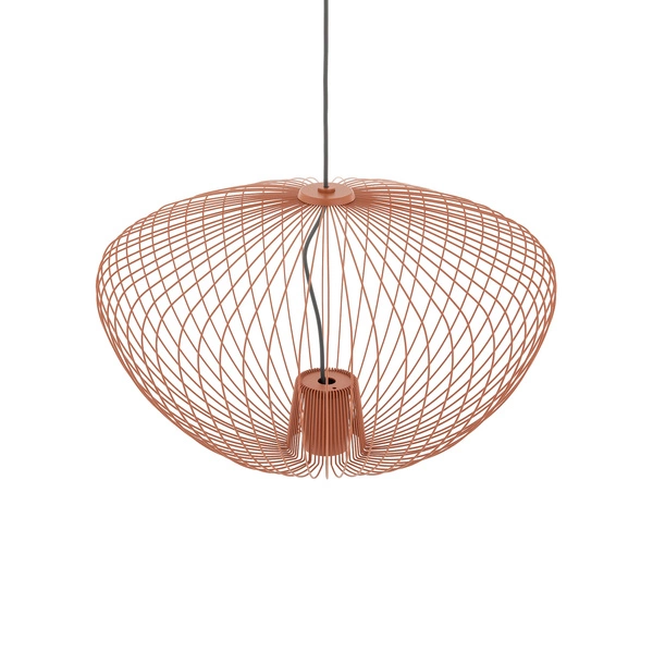 Lampa wisząca PUMPKIN M szer. 54.5cm wys.200cm GU10 R50 | Terracota 11495