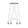 Lampa wisząca IMBRIA BLACK IV listwa 9192