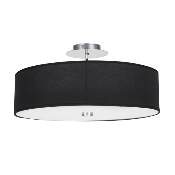 Lampa sufitowa plafon VIVIANE śr 50cm czarny 6390