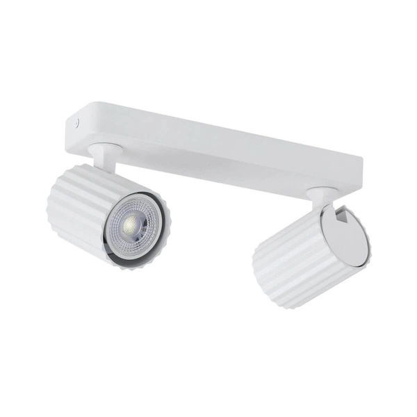 Lampa sufitowa, spot Tokio 2, biała, 2x50W GU10