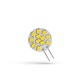 LED G4 12V 1,2W 12 LED WW 20MM SPECTRUM