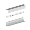 Profil LED P3-2 narożny 100cm szer. 22mm | do osłonek C17/C18 | biały
