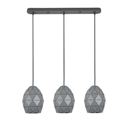 EGANA GRAPHITE LAMPA WISZĄCA 3XE27