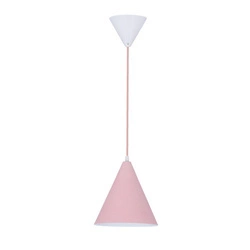 Lampa wisząca VOSS LEDEA, 50101180, różowa, 1x40W E27