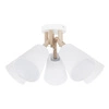 Nowoczesna lampa sufitowa VAIO WHITE 666 5xE27 666