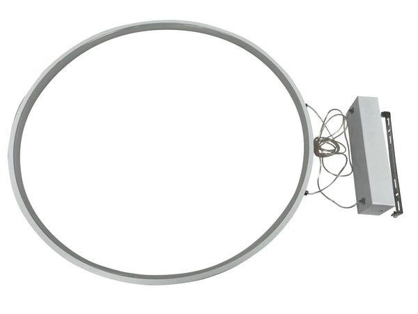 Lampa wisząca MIRROR, duża, biała, 50W LED, barwa ciepła 3000K, IP44