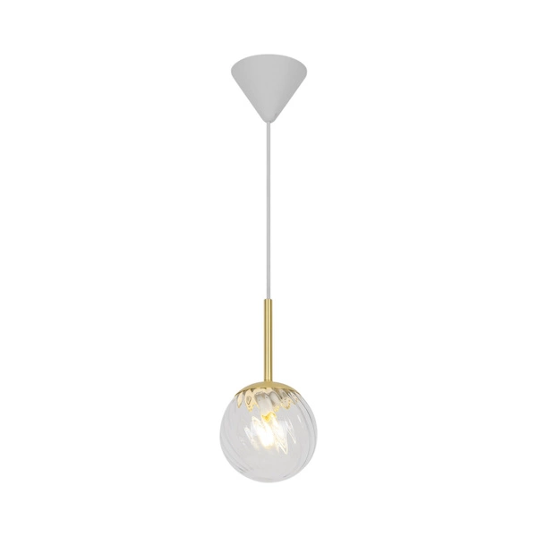 Lampa wisząca CHISELL E14 25W Metal | Mosiądz