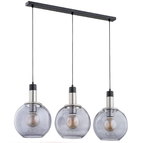 Lampa wisząca ALFA VANELO GRAFITOWA 3xE27 25cm | 62170