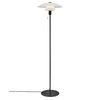 Lampa stojąca VERONA E27 25W Szkło | Czarny
