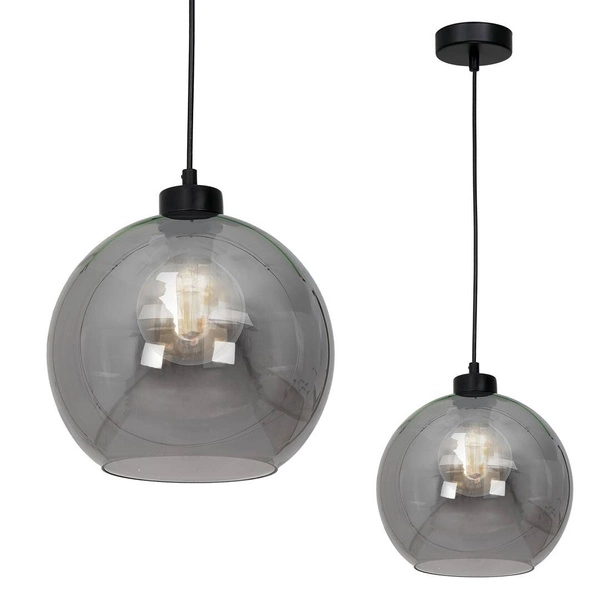 Lampa wisząca zwis SOFIA SMOKED 1xE27
