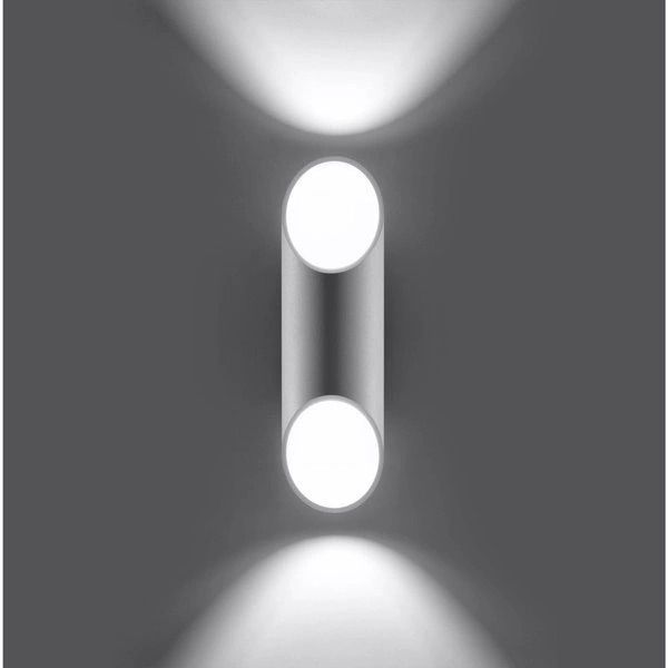 Kinkiet Sollux PENNE 30 aluminium biały 12W LED, SL.0108