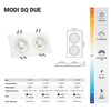 Oprawa wpuszczana MODI SQ DUE 20W neutralna 4000K czarny szer. 17,6x9,2cm