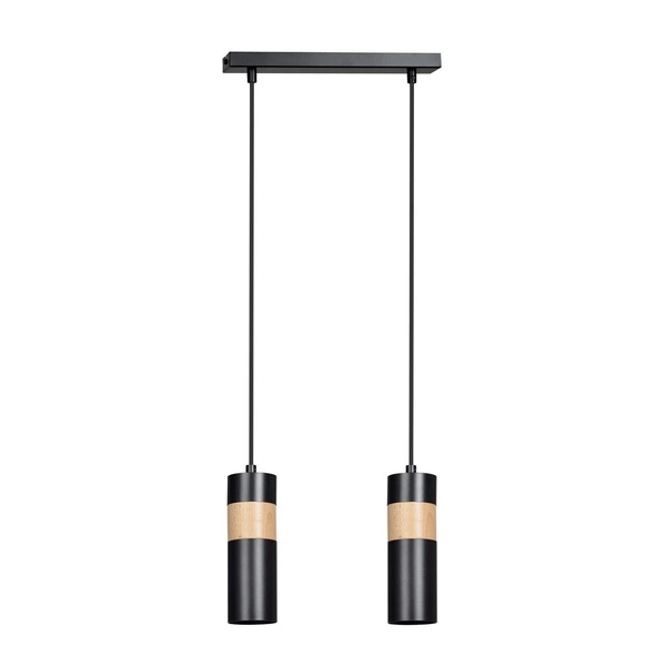 Lampa wisząca Emibig AKARI 2 Czarny 732/2