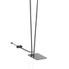 Lampa podłogowa podwójna MONO 120cm 2xGU10 | mosiężny 7712