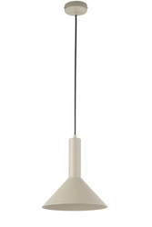 Lampa Sigma VITRUM stożek szary beż 40806
