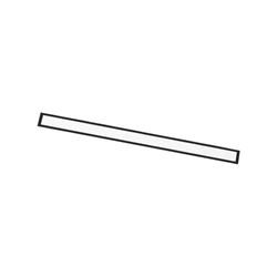 Lampa wpuszczana Hiate Line - Czarna (1200 mm) 3000K 1828 Antigo