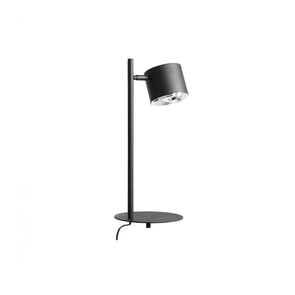 Aldex Lampka biurkowa BOT 1047B, czarna, 1x35W GU10
