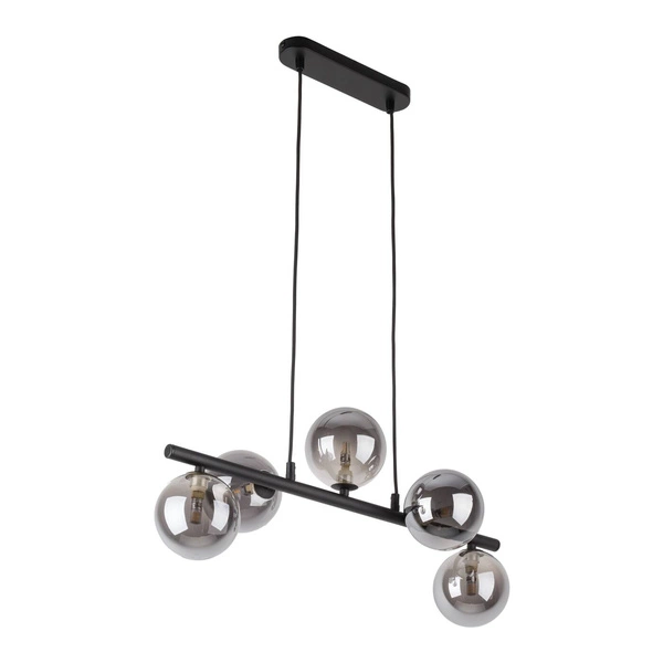 ESTERA BLACK LAMPA WISZĄCA 5 PŁ 6707