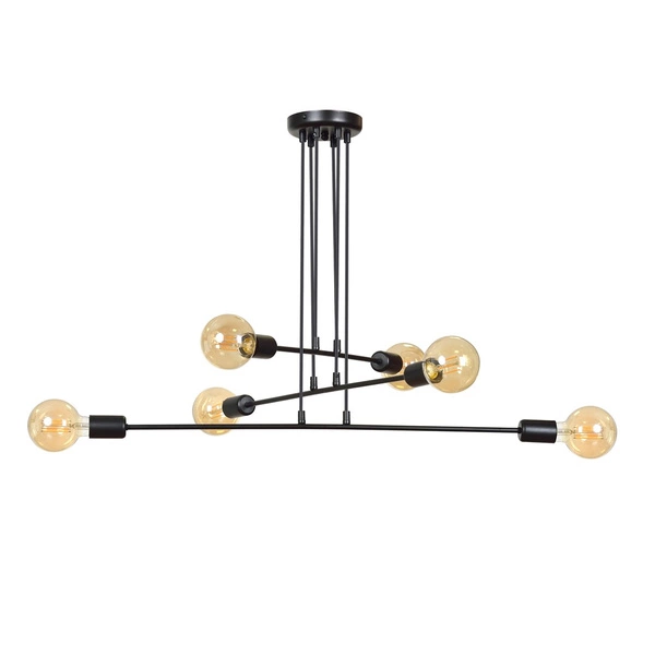 Lampa wisząca Emibig MULTIPO 6 Czarny 696/6