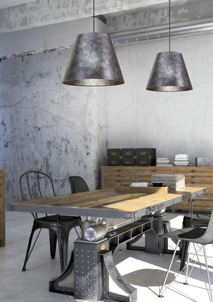 Lampa wisząca PLATINO 31-38319 złoty 1x60W E27