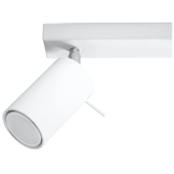 Plafon RING 3 punktowy Stal kolor biały 12W LED, SL.0089