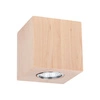 Wooddream Kwadratowa Lampa Sufitowa 1xGU10 Max.6W Drewno Brzozowe 2076160