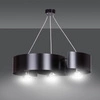 Lampa wisząca Emibig VIXON 3 Czarny 284/3