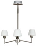 Lampa wisząca TOGO 33-10639 satynowa z białymi kloszami 3x40W G9