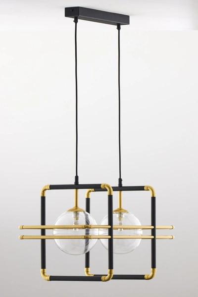 Nowoczesna Lampa wisząca FIORI wys. 115cm 2xG9 14W IP20 | Złoty