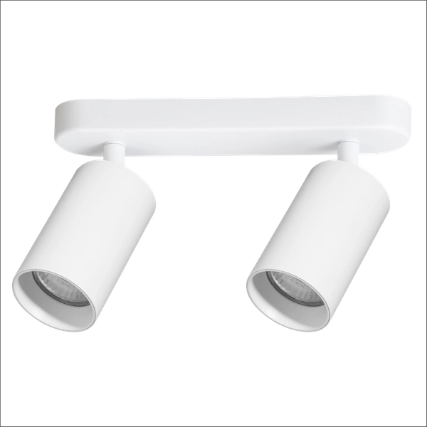 Oprawa Pipe Spot Biały 2xGU10