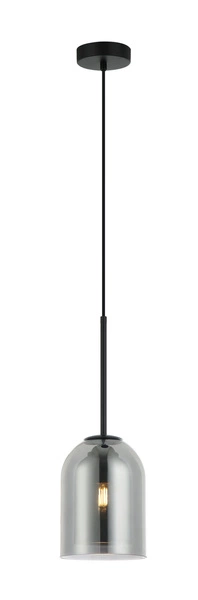 Lampa wisząca Elaris dymna 1xE27