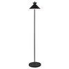 Lampa stojąca DIAL E27 40W Metal | Czarny