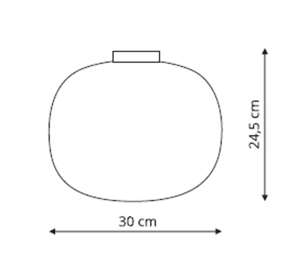 Lampa sufitowa JUKON, czarny/biały, 1x60W E27