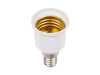 Przejściówka adapter żarówki z E14 na E27