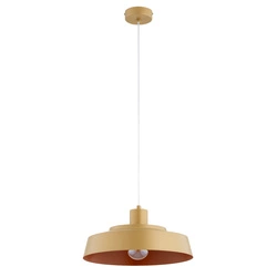 Lampa wisząca ALFA DELTA ZŁOTA 1xE27 39cm | 61444