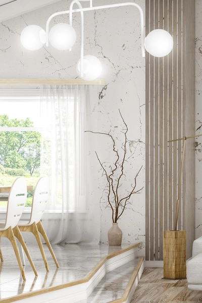 Lampa sufitowa Emibig KALF 4B Biały 1031/4B