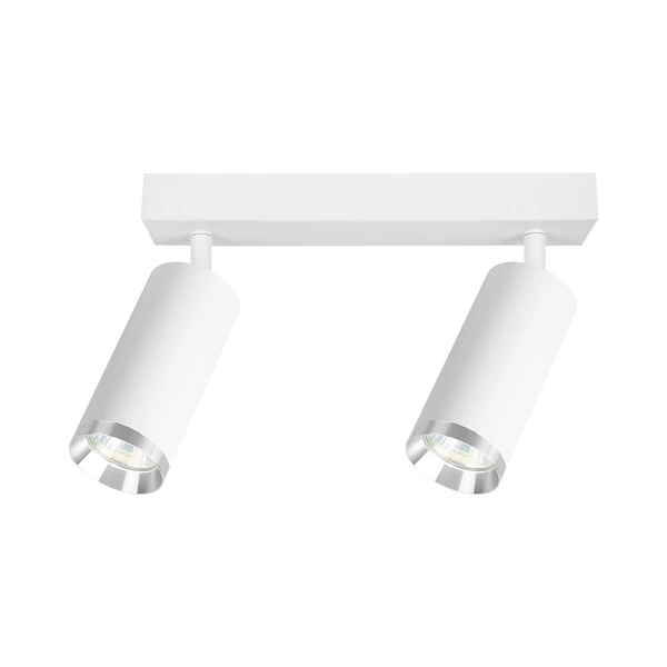 Oprawa Mica Spot Biały + Chrom 2xGU10