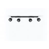 Nowoczesna lampa sufitowa OCULARE 4L SL.0447 Czarna 4xGU10