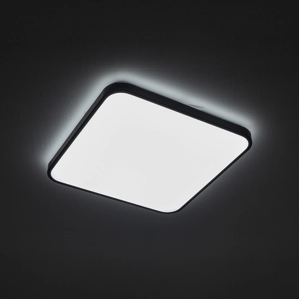 Plafon AGNES SQUARE LED PRO szer. 43,5cm 32W barwa neutralna 4000K | czarny 10986