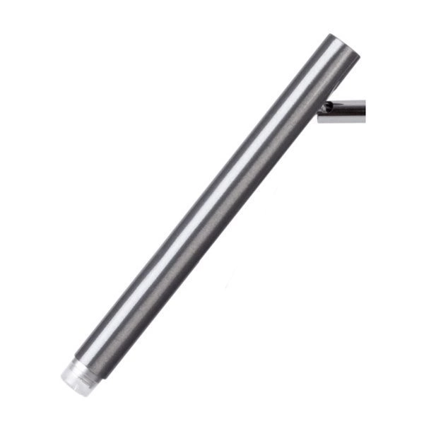 Lampa sufitowa plafon SOPEL 1 PL ŚREDNI srebrny 33161