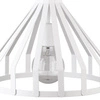Lampa wisząca KOLA biała z drutu 33cm