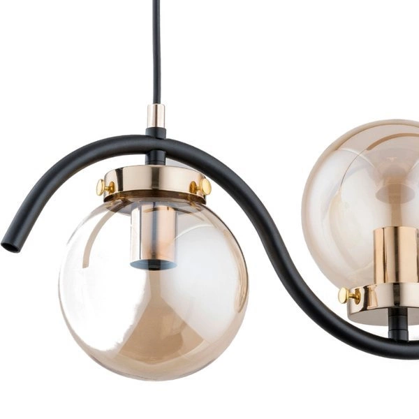 Lampa wisząca ALFA KORDA ZŁOTA 3xE14 60cm | 62154