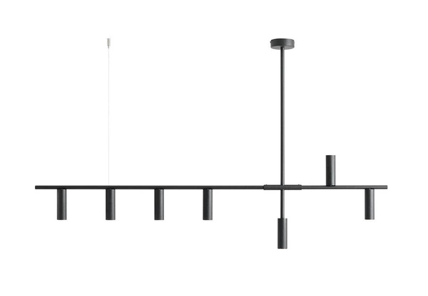 Aldex LAMPA WISZĄCA TREVO 7 ALL BLACK 1104T1
