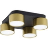 Nowoczesna lampa sufitowa SPACE GOLD 6143 4xGX53 6143